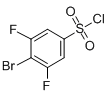 4-Bromo-3,5-difluorobenzene-1-sulfonyl chloride cas no. 518057-63-1 98%